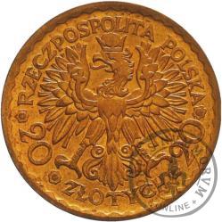 20 złotych - Chrobry - brąz