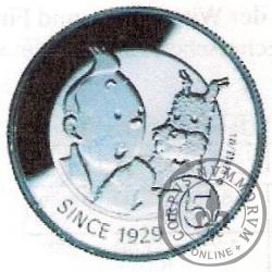 10 euro - 75 lat przygód Tintina