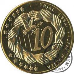 10 cent (mosiądz - typ II)