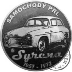 20 zmotoryzowanych (Syrena) / WZORZEC PRODUKCYJNY DLA MONETY (miedź srebrzona oksydowana)