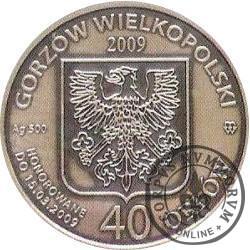 40 orłów - Grosz 1338 / Kazimierz Wielki (Ag oksydowane)