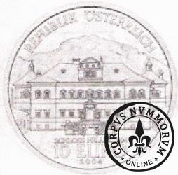 10 euro - zamek Hellbrunn w Salzburgu.