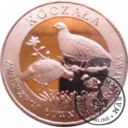 15 koczalaków (Koczała) X emisja / Typ 2 - KUROPATWA (miedź)