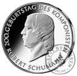 10 euro -  200 rocznica urodzin Roberta Schumanna 