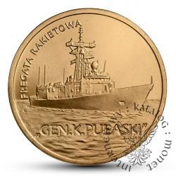 2 złote - fregata Pułaski