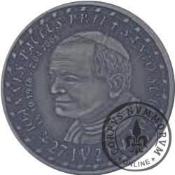 12 gryfitów - Kanonizacja Jan Paweł II (Emisja specjalna - alpaka oksydowana)