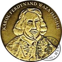 DUKAT - Karol Ferdynand Waza 1613-1655 / Odbudowa II Obelisku Wazów w Wyszkowie (mosiądz)