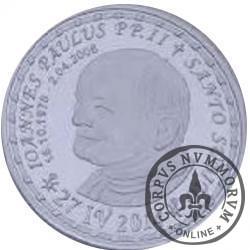 12 gryfitów - Kanonizacja Jan Paweł II (Emisja specjalna - aluminium)