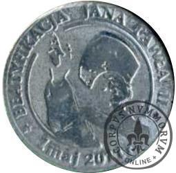 1 denar ustecki 2011 - Jan Paweł II (Sn)