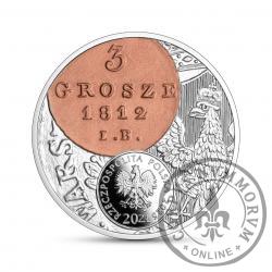 20 złotych - 3 grosze Księstwa Warszawskiego