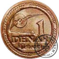 1 denar ustecki 2007 (Cu - nowy herb)