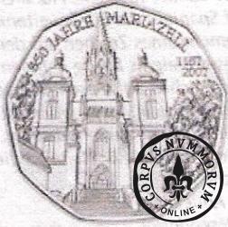5 euro - 850 rocznica Mariazell