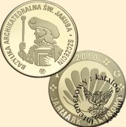 1 G - gulden jakubowy 2010 (mosiądz)
