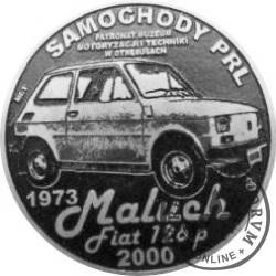 20 zmotoryzowanych (Fiat 126p) / WZORZEC PRODUKCYJNY DLA MONETY (miedź srebrzona oksydowana)