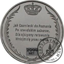 SYMBOLE NARODOWE POLSKI - HISTORIA GODŁA POLSKIEGO / Orzeł Władysława II Jagiełły (CuNi - I emisja)