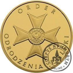 SYMBOLE NARODOWE POLSKI - ORDERY I ODZNACZENIA PAŃSTWOWE / ORDER ODRODZENIA POLSKI (Au)