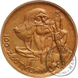 100 złotych - Mikołaj Kopernik - mała miedź
