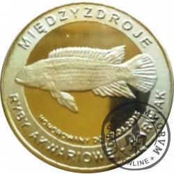 10 złotych rybek - Pomorze Zachodnie / Międzyzdroje ~ Barwiak (V emisja - mosiądz)