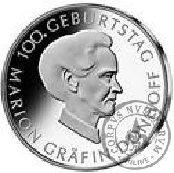 10 euro -  100 rocznica urodzin hrabiny  Marion Dönhoff