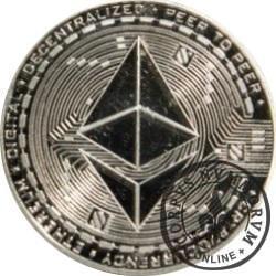 Ethereum (metal srebrzony)