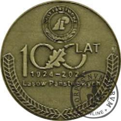 100 LORETÓW - 100 Lat Lasów Państwowych 1924-2024 (mosiądz oksydowany)