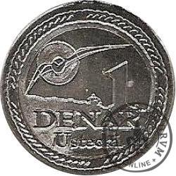 1 denar ustecki 2009 - Lech Wałęsa (Sn)