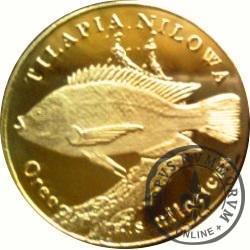 10 złotych rybek (mosiądz) - LIX emisja / TILAPIA NILOWA