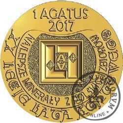 1 agatus 2017 / XX Lwóweckie Lato Agatowe (mosiądz - IX emisja)