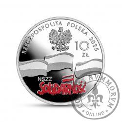 10 złotych - 45. rocznica powstania NSZZ „Solidarność”