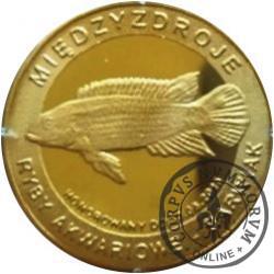 10 złotych rybek - Pomorze Zachodnie / Międzyzdroje ~ Barwiak (V emisja - mosiądz pozłacany)