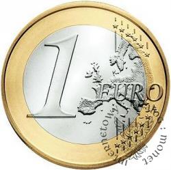 1 euro - Benedykt XVI