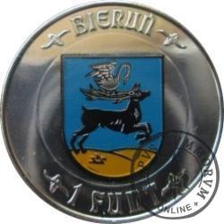 1 funt bieruński - 85.lecie Parafii Najświętszego Serca Pana Jezusa (III emisja - bimetal srebrzony)