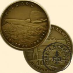 10 złotych rybek (mosiądz patynowany) - XVI emisja / PISKORZ