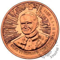 2 złote - beatyfikacja Jana Pawła II