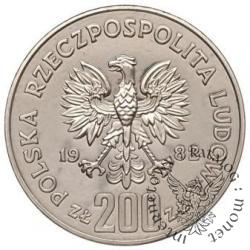 200 złotych - Krzywousty popiersie