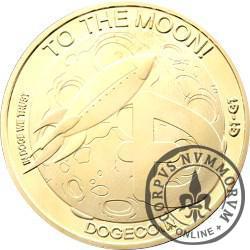 DOGECOIN (moneta pozłacana)