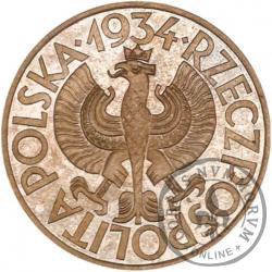 10 złotych - symbole, Ag duża, bok zb. st. L
