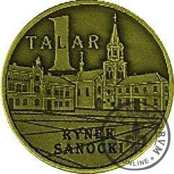 1 talar - Sanok / 125 lat Towarzystwa Gimnastycznego SOKÓŁ (mosiądz oksydowany)