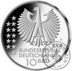10 euro - 150 rocznica urodzin Maksa Plancka