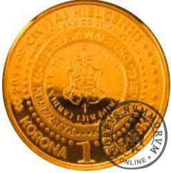 1 korona papieska (mosiądz miedziowany)