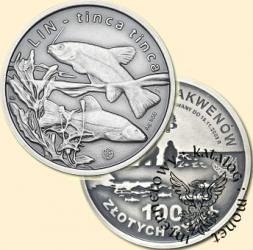 100 złotych rybek (Ag.925 - oksydowane) - III emisja / LIN