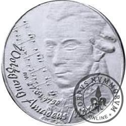 WODNIK - Wolfgang Amadeus Mozart (mosiądz posrebrzany)
