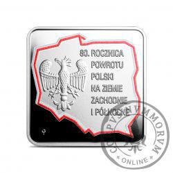 10 złotych - 80. rocznica powrotu Polski na Ziemie Zachodnie i Północne
