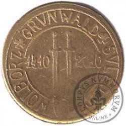 1 złoty - Grunwald - mosiądz