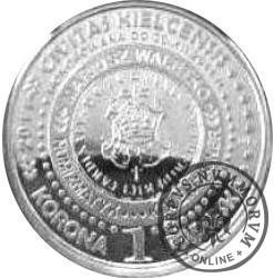 1 korona papieska (mosiądz posrebrzany)