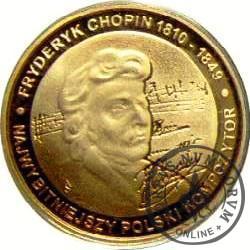1000 chopinów / Fryderyk Chopin (złoto Au 585)