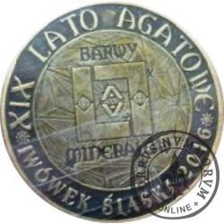 agatus 2016 / XIX Lwóweckie Lato Agatowe (mosiądz oksydowany - VIII emisja)