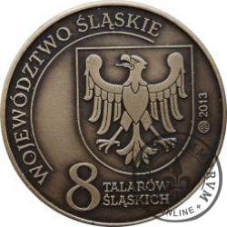 8 talarów śląskich - 2013 Rok Kardynała Augusta Hlonda (mosiądz patynowany)