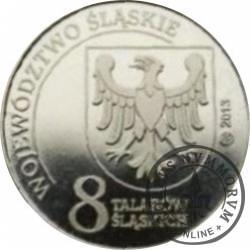 8 talarów śląskich - 2013 Rok Kardynała Augusta Hlonda (mosiądz)