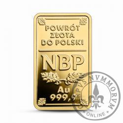 100 złotych - Powrót złota do Polski